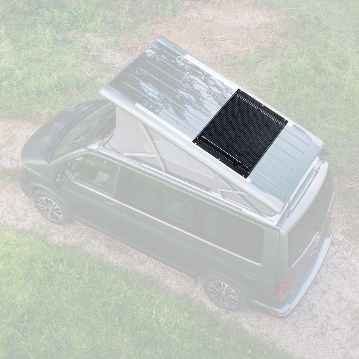 Califaktur solar module for VW California T5 T6 T6.1 155Wp