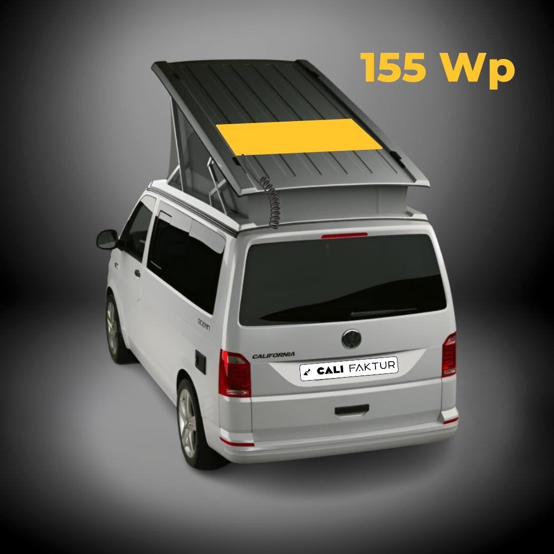 Califaktur Solarmodul für VW California T5 T6 T6.1 155Wp