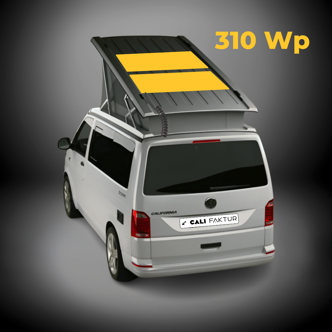 Califaktur Solarmodul für VW California T5 T6 T6.1 310Wp